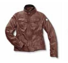 Genuine Vespa Ladies Nappa Sheepskin Leather Brown Jacket Large 605273M