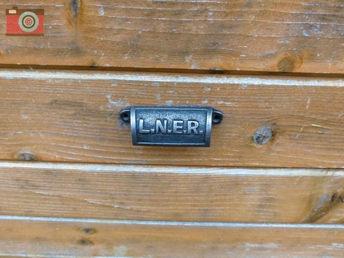 LNER DRAWER & CUPBOARD HANDLES, ANTIQUE STYLE . Cast Iron. Railway Art Deco - Picture 5 of 9