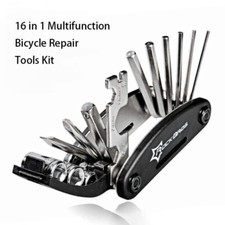 16 in 1 Multifunction Bicycle Mechanic Fix Tools Set Bike Repair Tool Kits