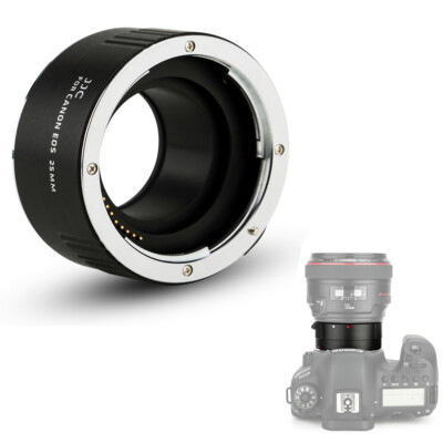 25mm Marco Auto Extension Tube fr Canon EF-S EF Mount 80D 70D 60D 50D 40D camera