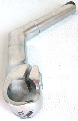 Potence route alu 3d 1 pouce 1/8 longueur 70mm relevé de 3deg diamètre