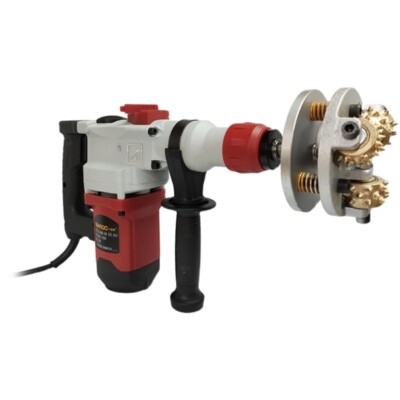 Electric Chiseling Machine Concrete Construction Site Wall Floor Hair Hammer