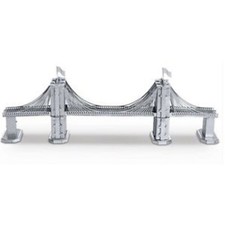 Metal Earth Brooklyn Bridge DIY Build Assemble Model Steel Sheet 3D Building