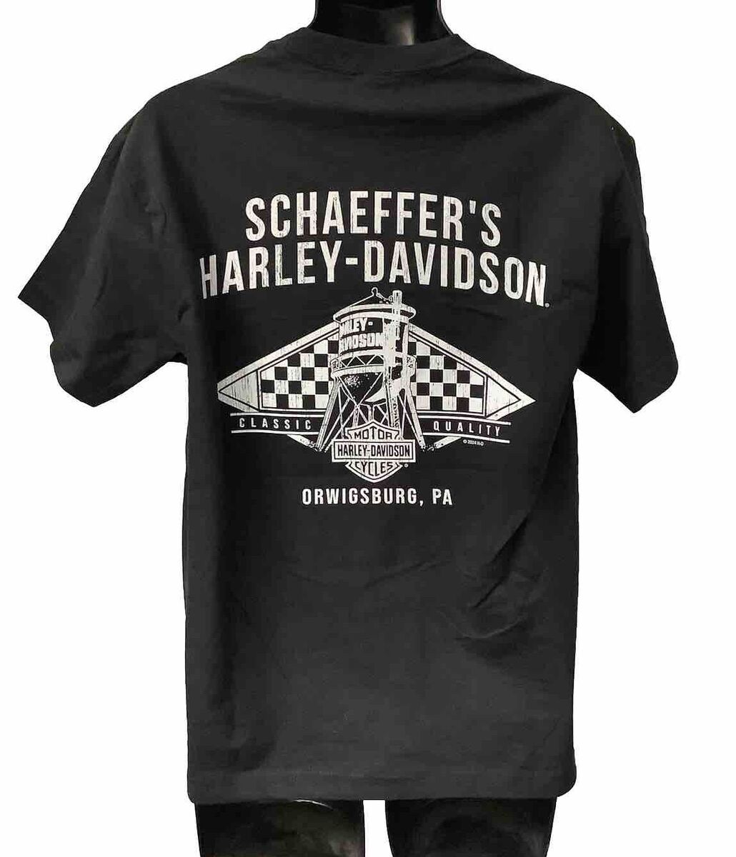 Harley Davidson Men's Eagle Has Landed Short Sleeve T-Shirt Harley Davidson Men's Eagle Has Landed Short Sleeve T-Shirt