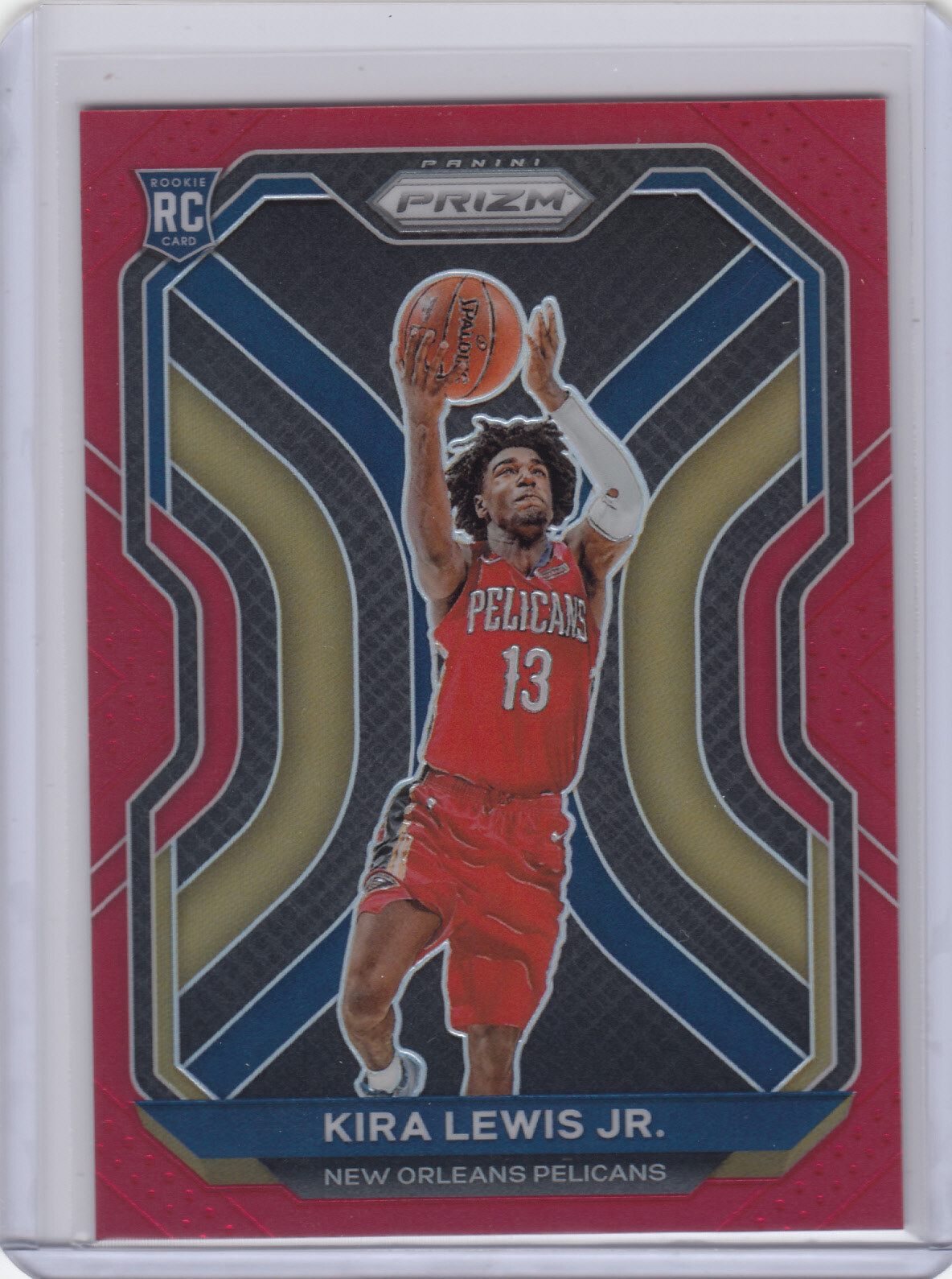 #/299  Kira Lewis Jr  RC ▪ 2020-21 Prizm  RED Prizm #272   Pelicans   Rookie