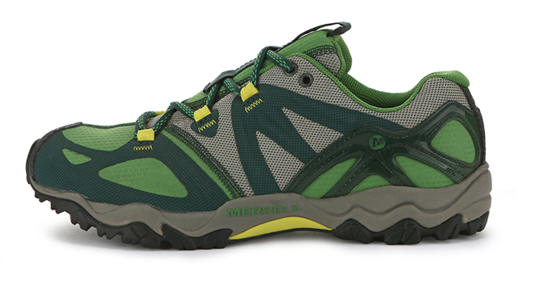 Stivali da trekking sportivi Merrell da donna fiocco verde 5114 32471