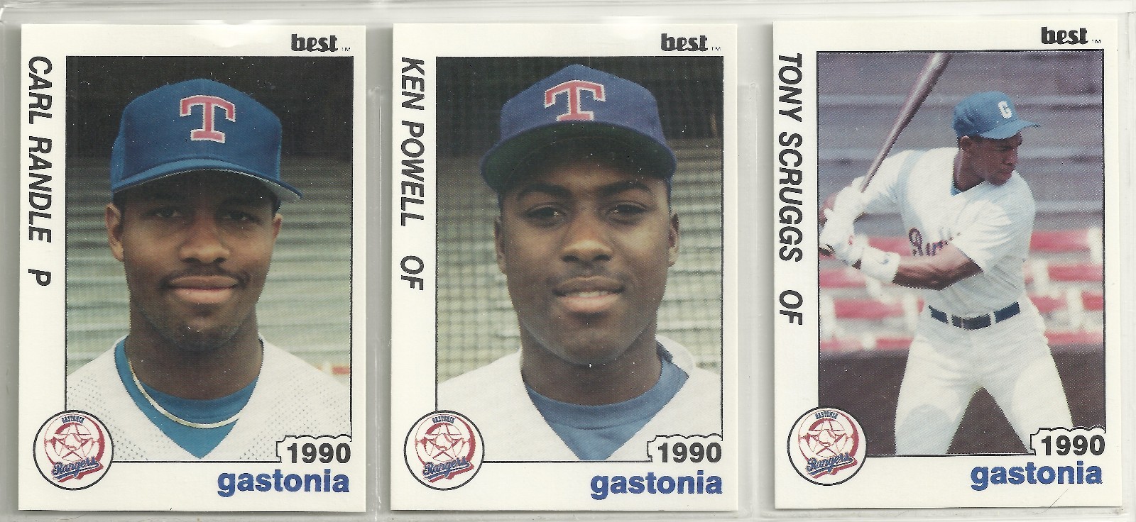 1990 Best Gastonia Rangers 30card Minor League Baseball Team Set Ken Powell eBay
