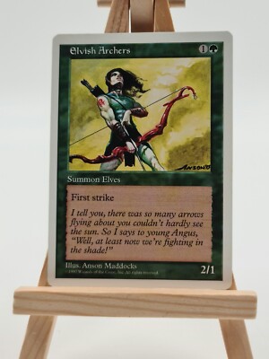 Elvish Archers Fifth Edition (5ED) Magic Karte MTG EN (Bogenschützen der Elfen)
