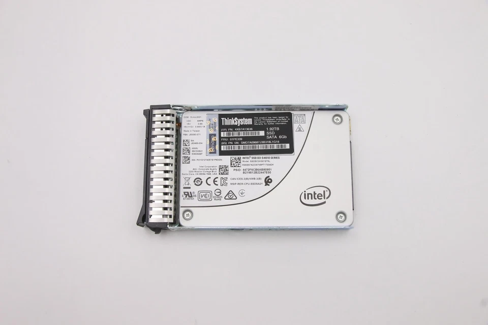 NEW Lenovo 01PE339 4XB7A13636 2.5" 1.92TB Mixed Use SATA 6Gb HS SSD - Image 2 of 4