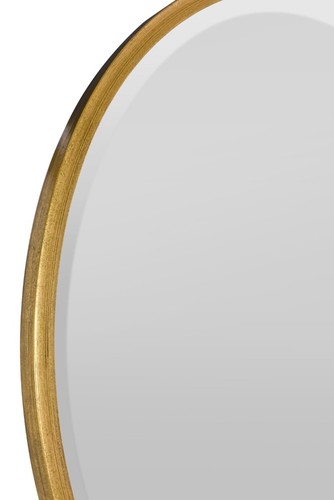 Large Mirror Gold round Circular Bevelled Wall 80cm x 80cm MirrorOutlet - Picture 4 of 6