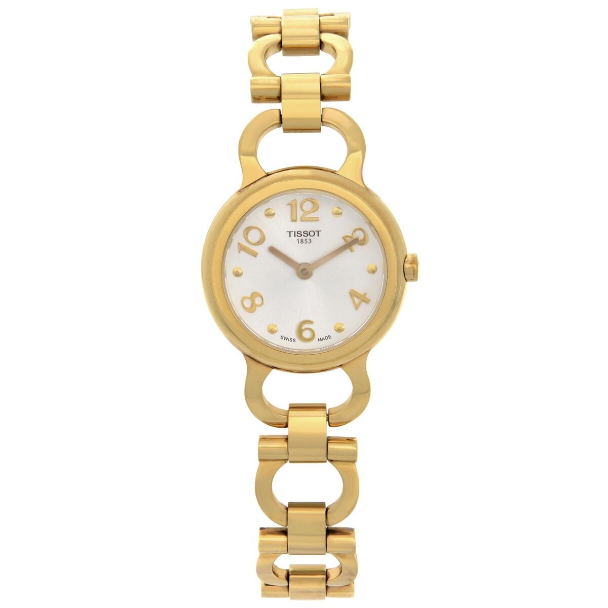 Tissot T-Classic 25mm PVD Steel Ladies Quartz Watch T029 Tissot T-Classic 25mm PVD Steel Ladies Quartz Watch T029