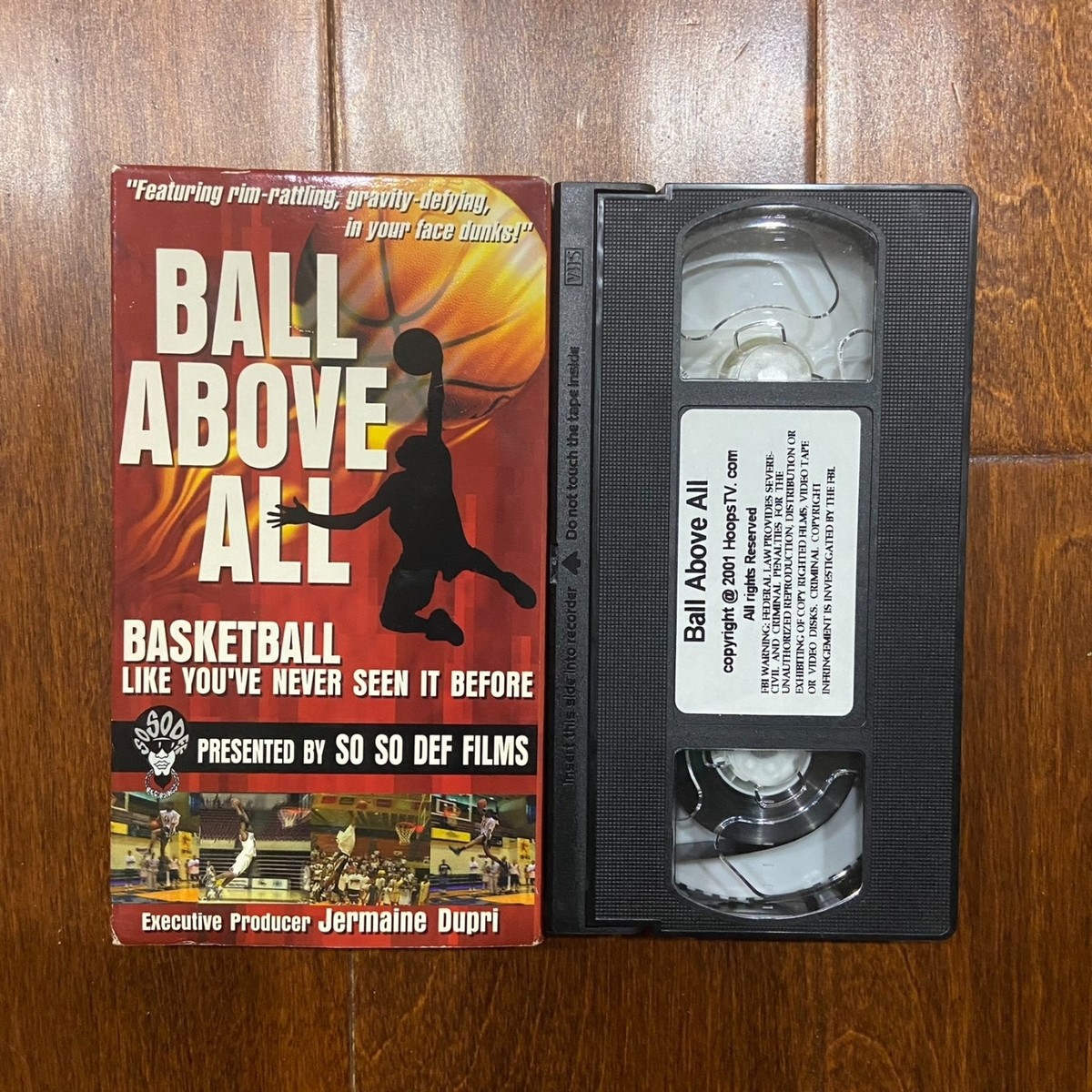 So So Def Ball Above All Basketball Streetball Mixtape 2001 VHS