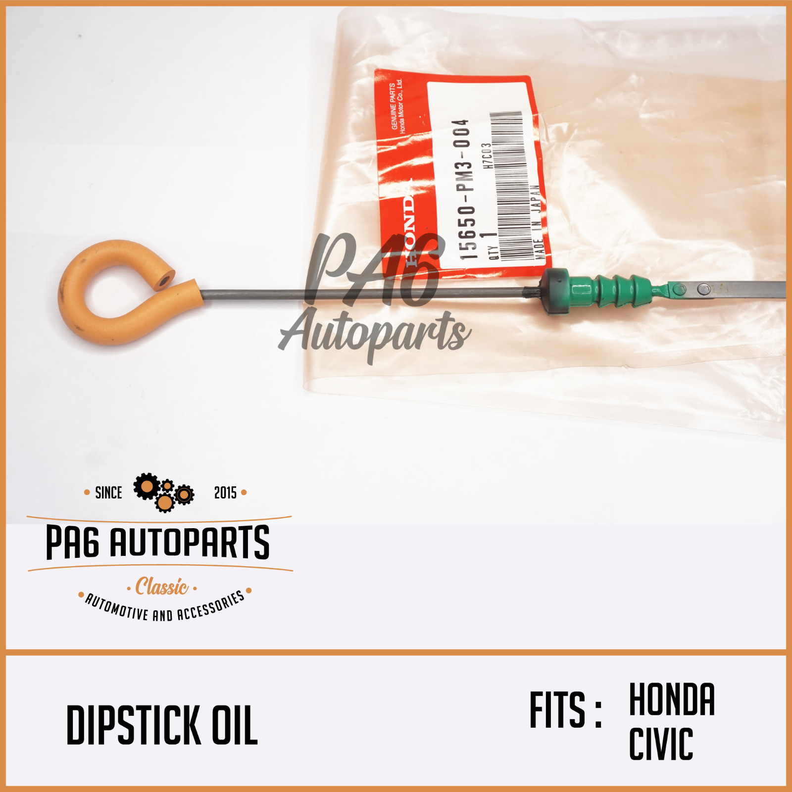 Honda Dipstick Oil OEM 15650-KPS-900 QTY 1