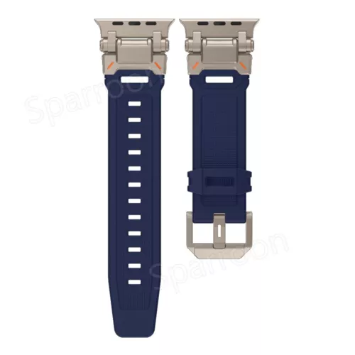 Silicone Sports Strap Band For Apple Watch Ultra 1 2 3 4 5 6 7 8 9 42/44/45/49mm - Picture 48 of 54