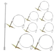 36 inch Ground Anchor  2000 lb Holding Capacity  Shed Anchor Kit with Driving...