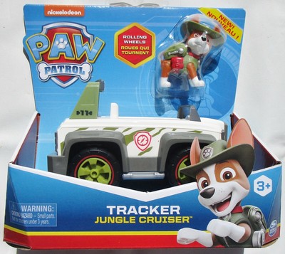 paw patrol tracker's jungle cruiser