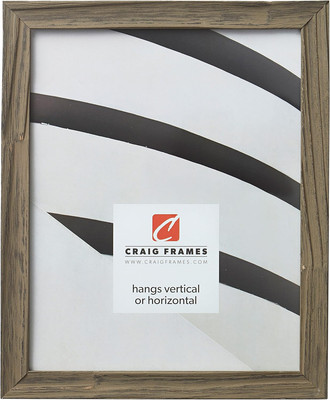 Hausbarn Picture Frame, 24 X 32 Inch, Wolf Grey Barnwood