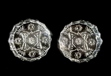 Anchor Hocking? EAP Clear Glass 4" Round Trinket Box or 2 Shallow Trays