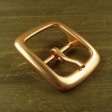 Solid Copper Belt Pin Buckle for 1.5" / 38mm Belt Men's Pin Belt Buckles