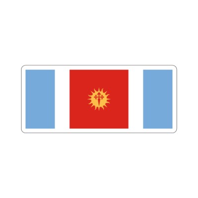 Flag of Santiago del Estero Province Argentina - STICKER Vinyl Kiss-Cut Decal