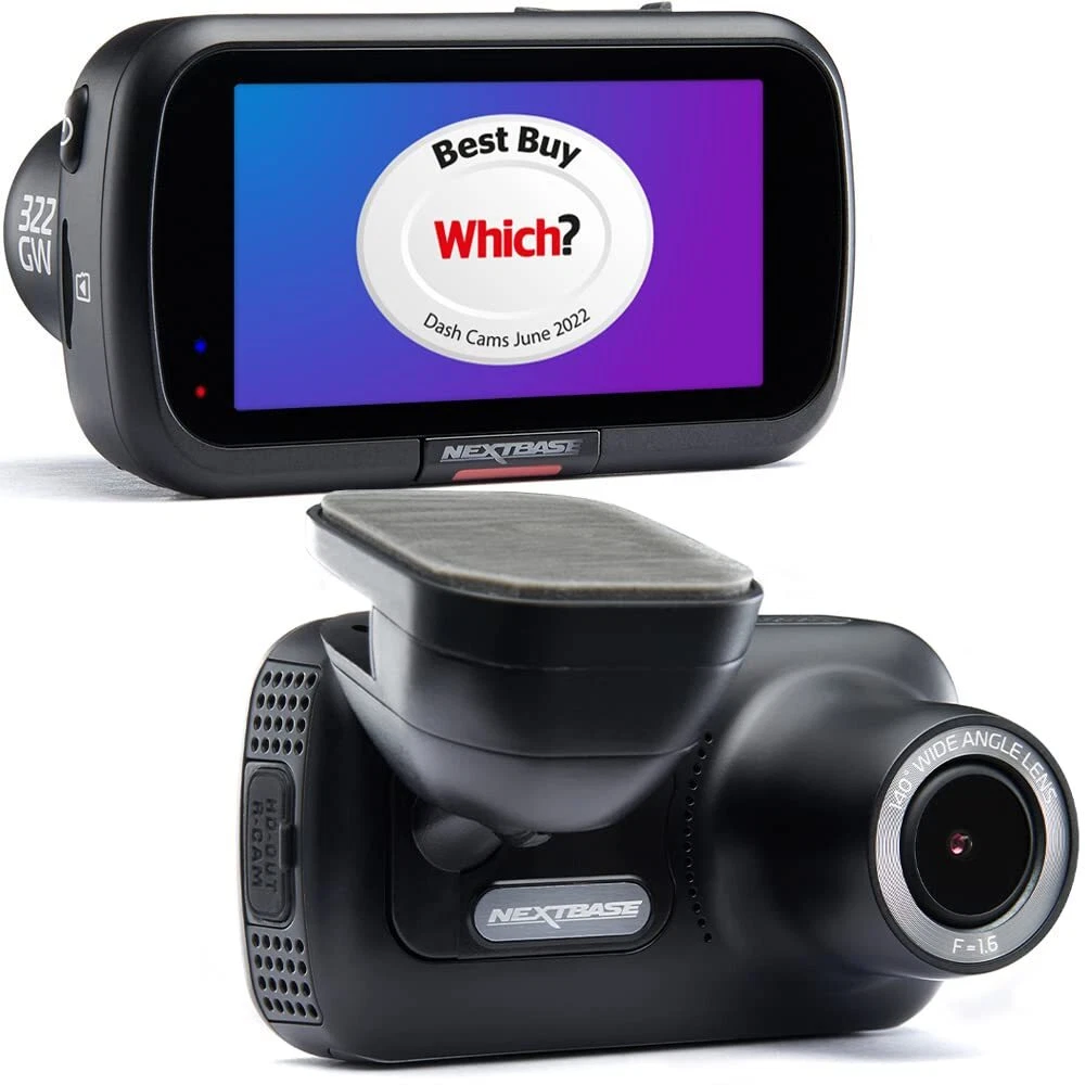 Nextbase 322GW Dash Cam NEW - Picture 1 of 4