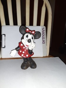Vintage cast iron still bank/doorstop Minnie Mouse 