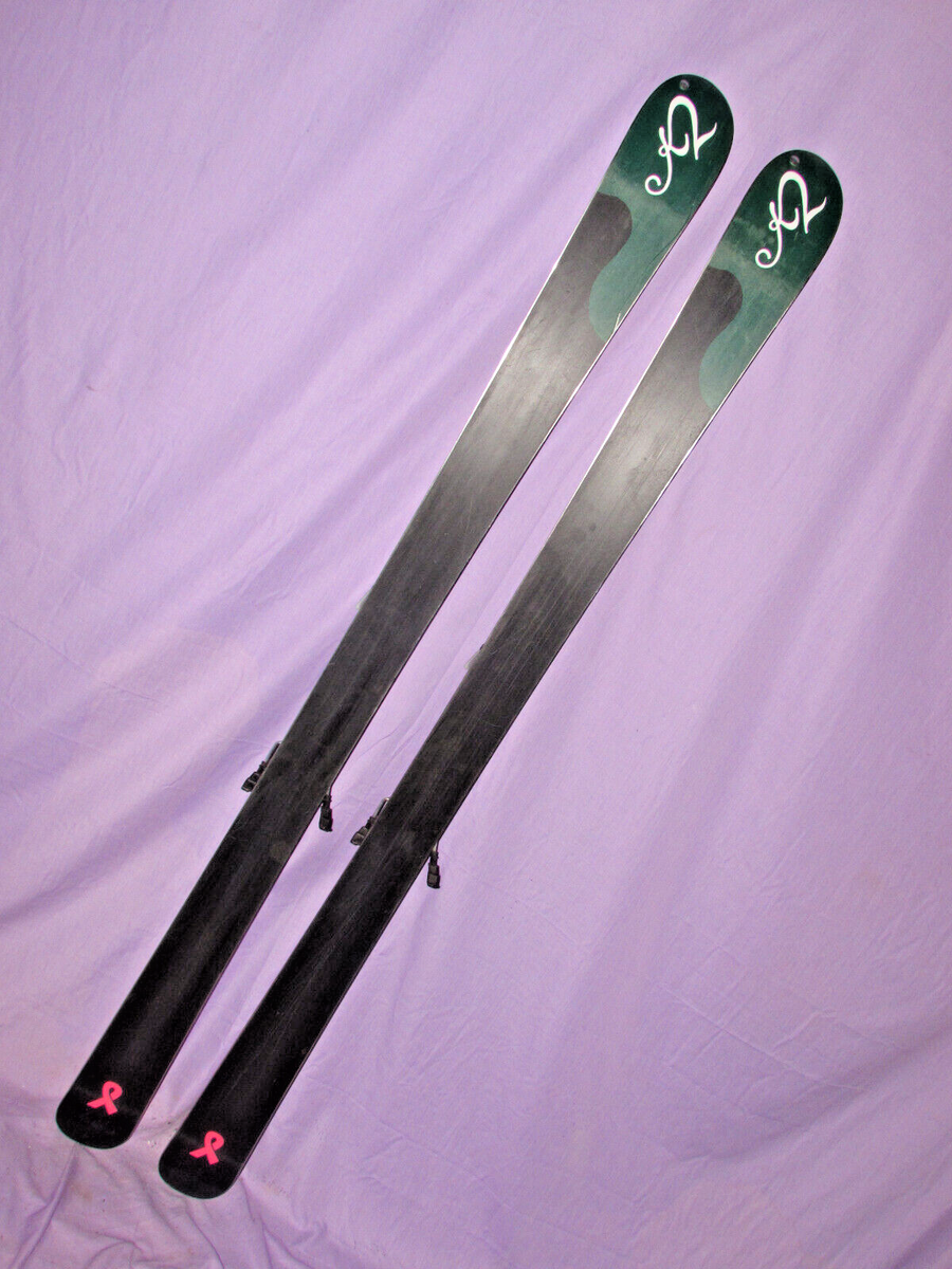 K2 TOUGH LUV T:Nine T9 women's skis 170cm with Marker 11.0
