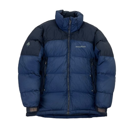 Vintage Montbell Puffer Jacket - L Winter Daunenjacke Down Daunen Winterjacke