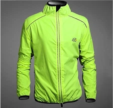 NEW Fashion Cycling Bicycle BIKE Coat Windproof Long Sleeve Jersey Jacket Green