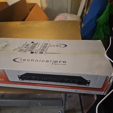 Technical Pro XO3 Professional 3 -Way Crossover with Sub Output New