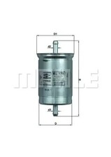 Kraftstofffilter Leitungsfilter KL 171 KNECHT für INFINITI ISUZU NISSAN OPEL