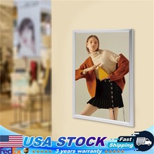 24"x36" LED Backlit Poster Frame Art Picture Light Box Advertising Display Frame