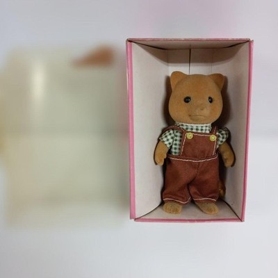 Calico Critters Long term Storage Item Sylvanian Families Father Fox Early Versi