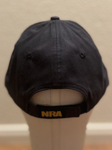 Mütze Kappe NRA bestickt Logo Riemen hinten verstellbare Passform National Rifle Assoc Flagge - Bild 7 von 7
