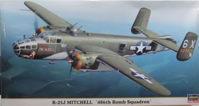 Hasegawa 1:72   # 176-00709 # B-25J Mitchell  486th Bomber Sqadron
