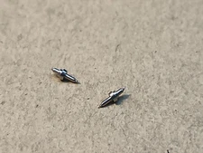 Lot Of 2 NOS Hamilton 16s SRSC 435 Balance Staffs Parts Repairs Spares