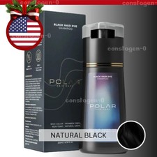 Polar-Hair Dye Shampoo Polar Hair Care, Hair Care Shampoo 200ml/6.7 OZ BLACK