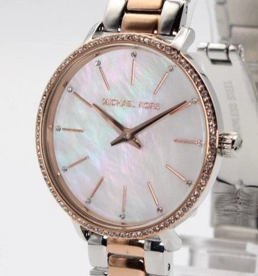 Michael Kors MK1066 Silver Rose Gold