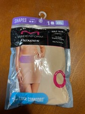 Maidenform Flexees Shapewear Half Slip Tummy Control Beige 2XL FP0702