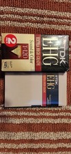 VHS Tapes TDK E-HG T-120 Extra High Grade 2 Pack And a 1 Pack. Still Sealed