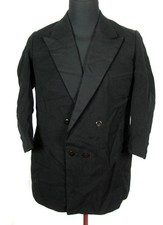 VINTAGE ITALY 1940-50 TUXEDO MEN'S BESPOKE BLAZER JACKET PETRONIUS CAGLIARI