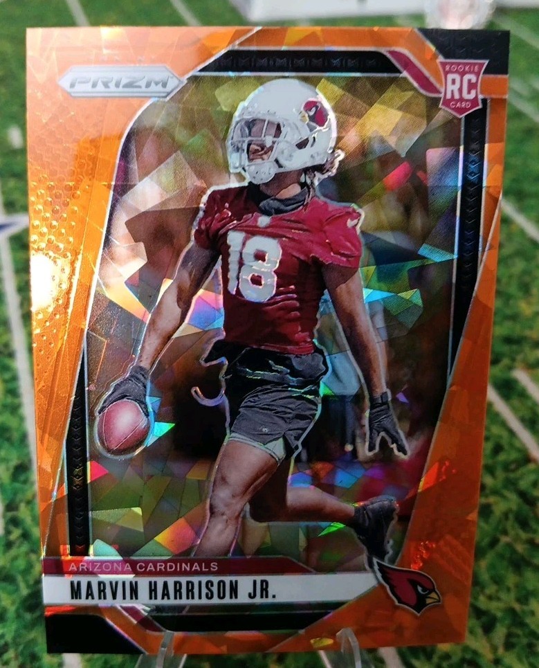 2024 Panini Prizm - Rookies Marvin Harrison Jr. #375 Orange🍊🧊! Ice Prizm (RC)