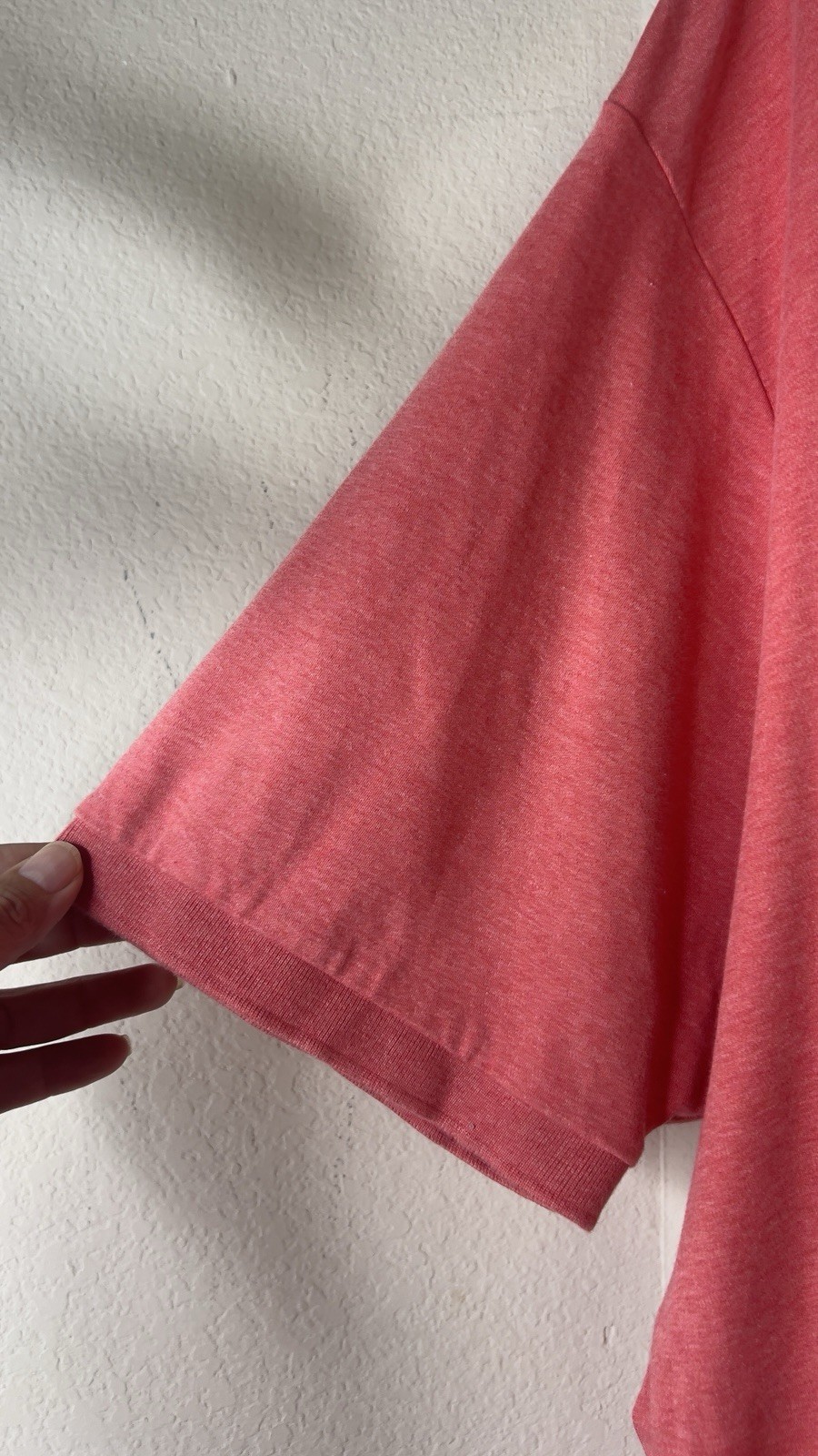 Polo Ralph Lauren camicia uomo 3XLB corallo pony S S preppy golf papà nonno preppy