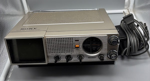 Vintage June 1978 Sony TV-411 Portable TV-FM/AM Receiver Untested