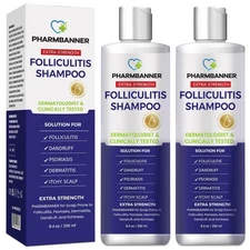 Anti-Fungal Shampoo for Itchy, Dry Scalp – Supports Health, Helps with... 