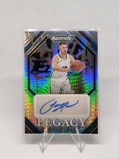 2024 Prizm Draft Picks Legacy Signatures Sam Hauser Silver Prizm Pulsar Celtics