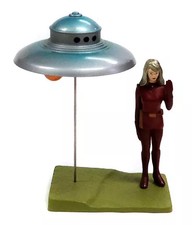 Listing image for The Great Mysterious Museum Mini Figure Adamski UFO Vol 3 Display Model