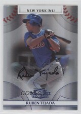 2008 Donruss Threads Platinum Signatures 16/25 Ruben Tejada #74 Auto 0v0