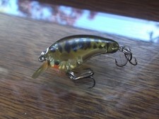 Older USA Made Bill Norman Tiny N 3 Footer Square Bill Phantom Baby Bass