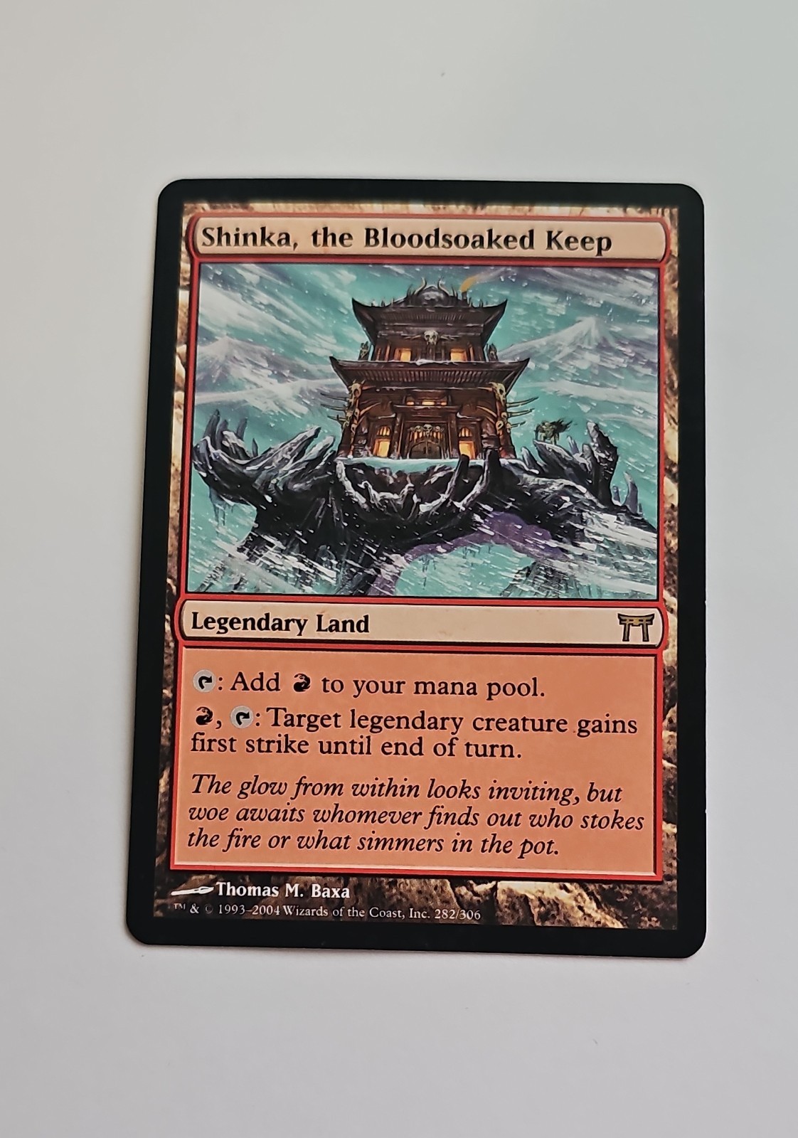 Shinka, the Bloodsoaked Keep Champions of Kamigawa Regular